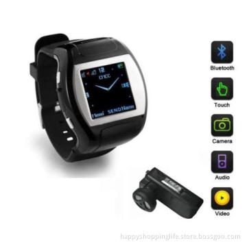 Quad Band Touch Screen Watch Mobile Phone - 1.5 Inch